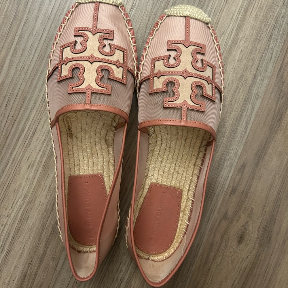 Tory Burch espadrilles (worn once!)
